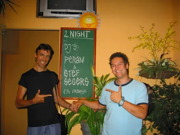 Stefan Segers als dj, jaren 2000