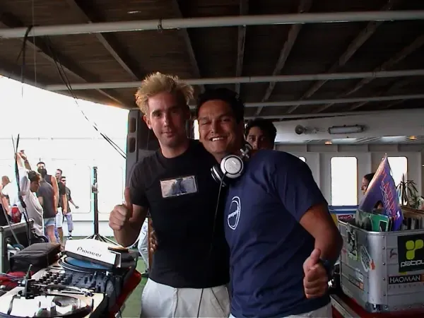 Stefan Segers als dj, jaren 2000