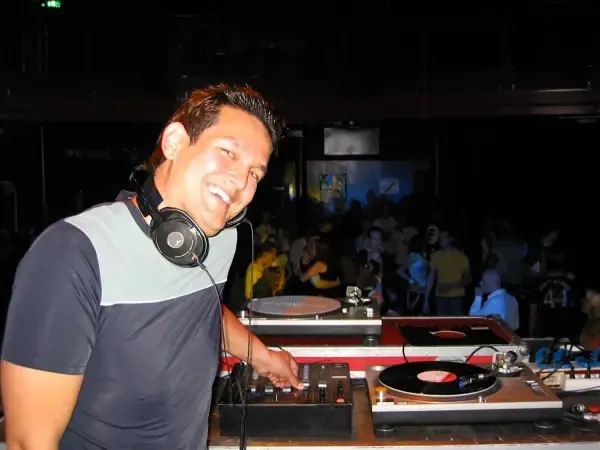 Stefan Segers als dj, jaren 2000