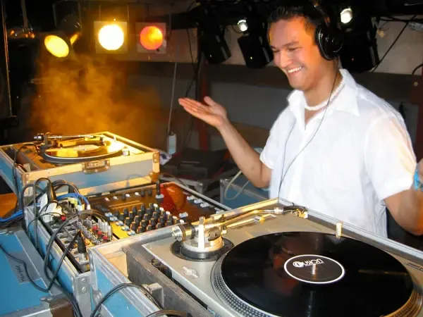 Stefan Segers als dj, jaren 2000