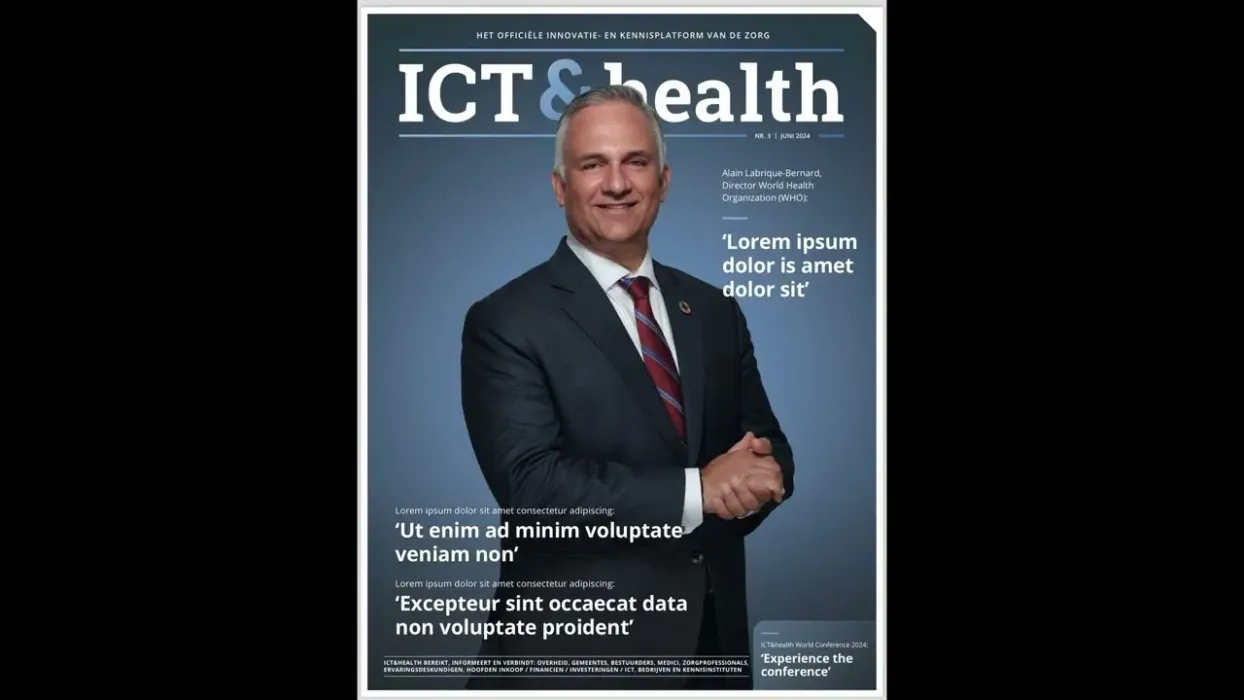 Cover for ICT Health covershoot 2024