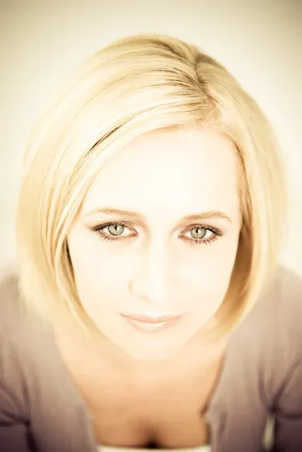 Cover for Glamour fotoshoot Sandra