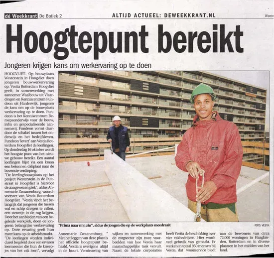Cover for Professionele Bouwportretten: Het Gezicht van Vakmanschap in Hoogvliet