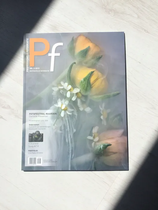 Cover for Interview in PF Magazine (professionele fotografie)
