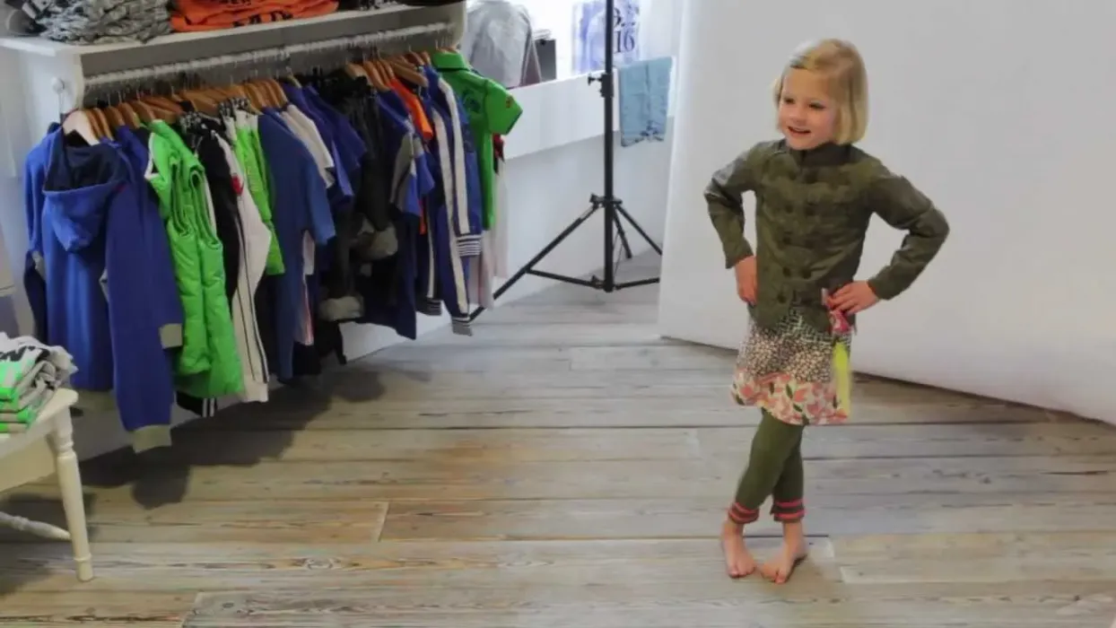 Cover for Kinder fashion fotoshoot bij Jong & Hip