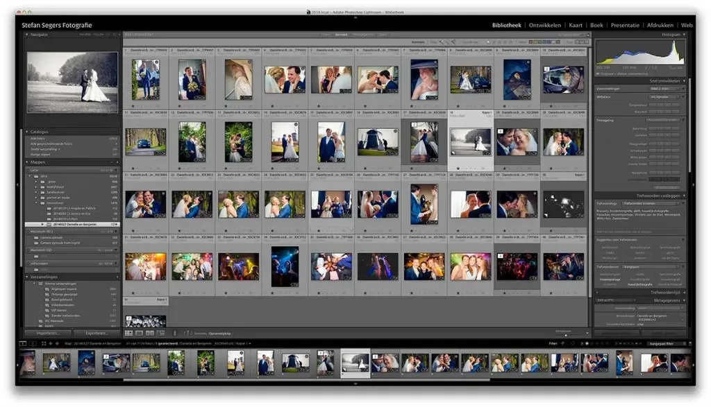 Lightroom bibliotheek