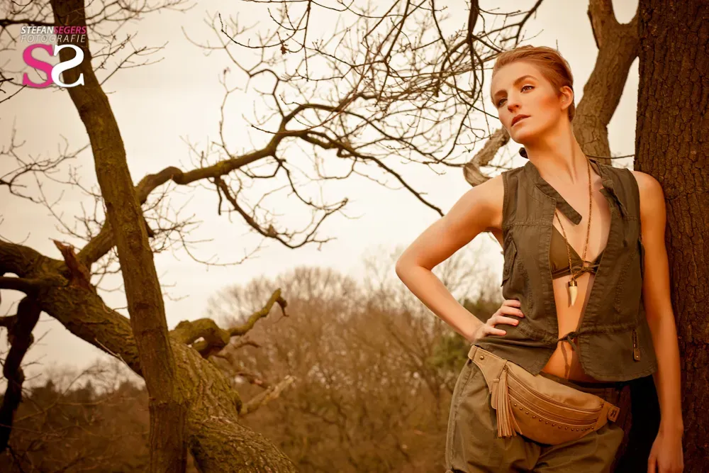 Cover for fashion fotoshoot: thema Safari