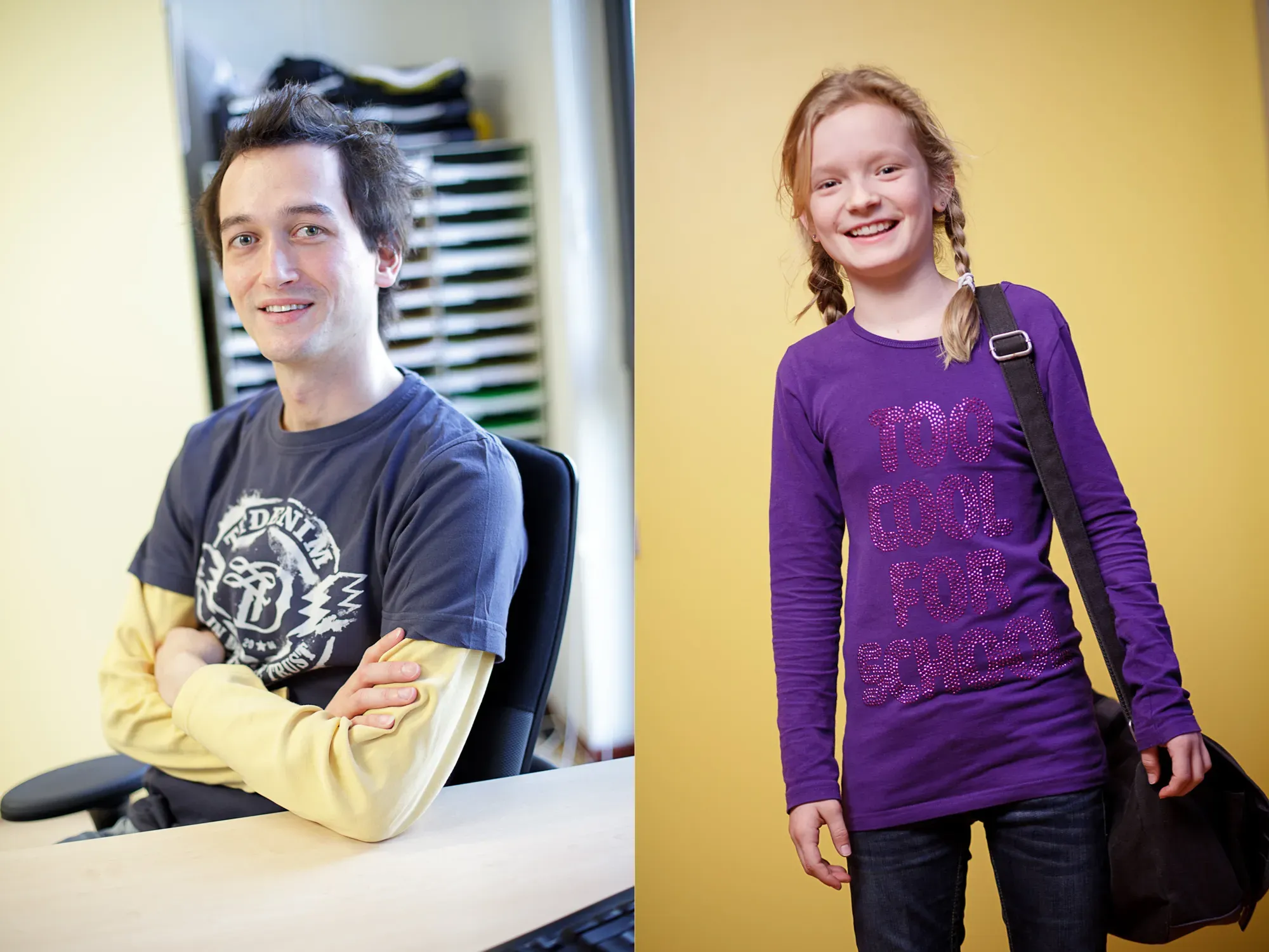 leraar en leerling
