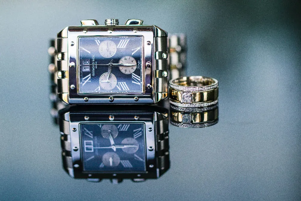 horloge en trouwring